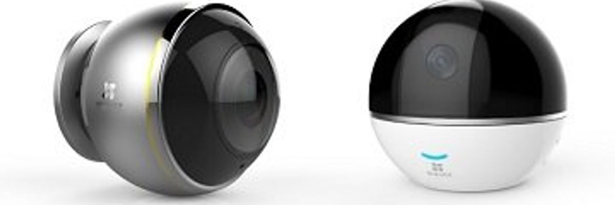 EZVIZ выпускает умные панорамные видеокамеры ez360 Pano и C6T