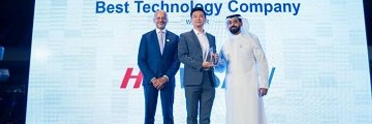 Компанія Hikvision отримала в Дубаї нагороду як найкраща технологічна компанія