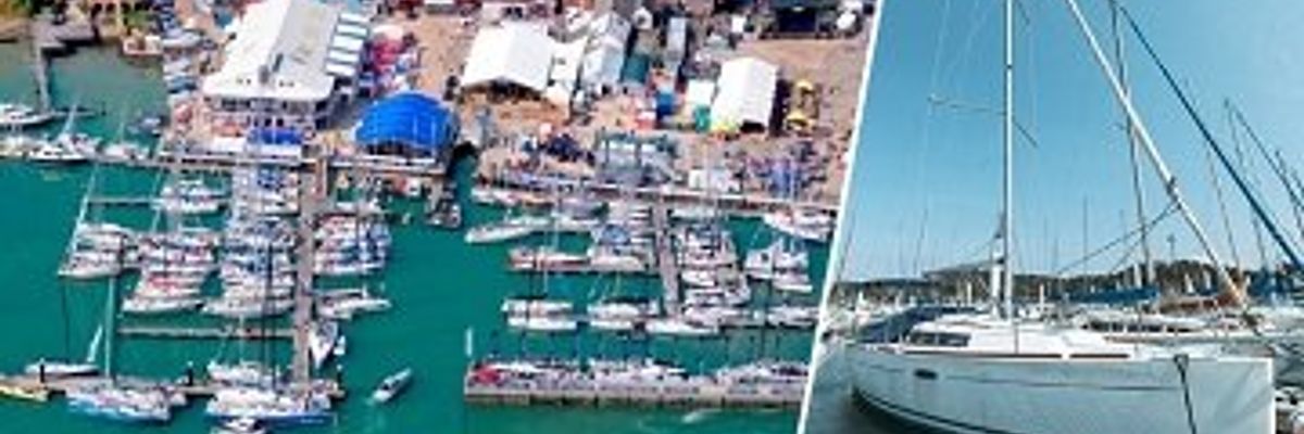 Видеонаблюдение Hikvision охраняет пристань для яхт на самом большом острове у побережья Англии