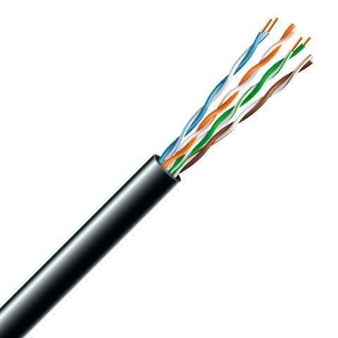 ЗЗЦМ Cat. 5e U/UTP PE 4х2х24 AWG | Кабель витая пара | Worldvision