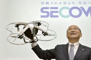 Японська компанія Secom для відеоспостереження використовує дрони