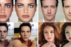 Алгоритм распознавания лиц обнаруживает обработанные фотошопом изображения