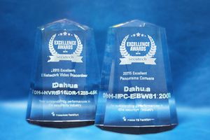 Відеореєстратор і панорамна відеокамера спостереження Dahua отримали нагороди SecuTech Excellence Awards 2015