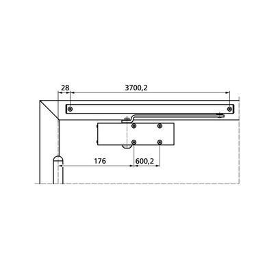 Geze TS-1500 St к White