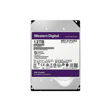 Western Digital Purple 12TB 256MB 7200rpm WD121PURZ 3.5 SATA III