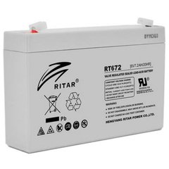 RITAR RT672, 6V 7.2Ah