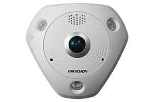 Компанія Hikvision випустила 6-мегапіксельну камеру спостереження з об'єктивом "риб'яче око"