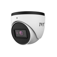 IP-відеокамера 5Mp TVT TD-9554S4 (D/PE/AR2) White f=2.8mm з мікрофоном