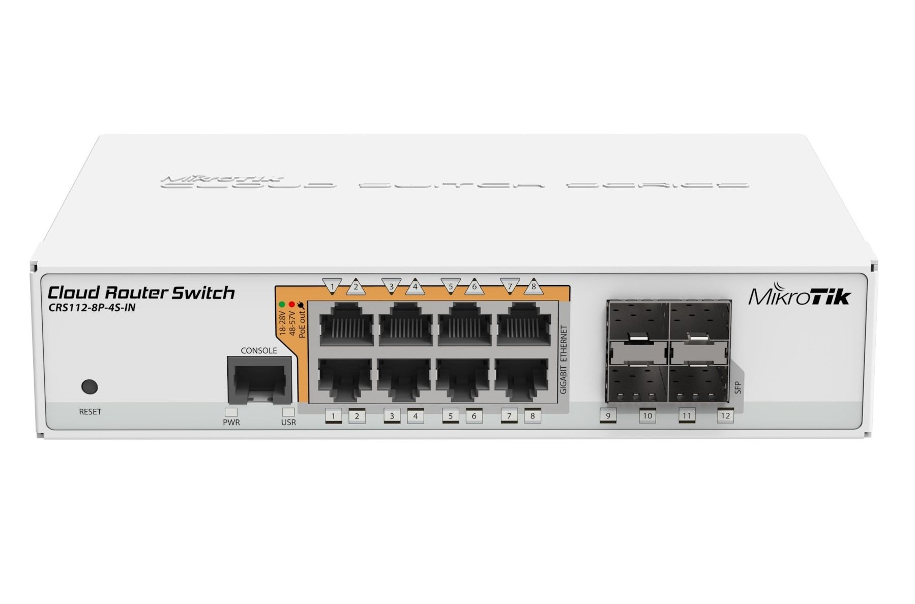 Коммутатор mikrotik crs112 8p 4s in обзор