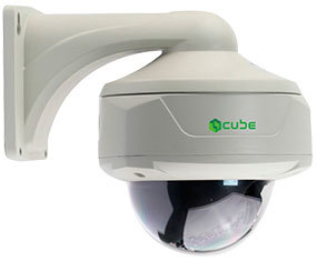 Купольная антивандальная IP камера с вариофокалом CUBE CU-IPVD25H200VF